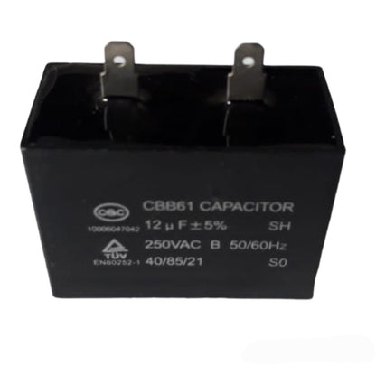 Capacitor 12 MFD de Relay