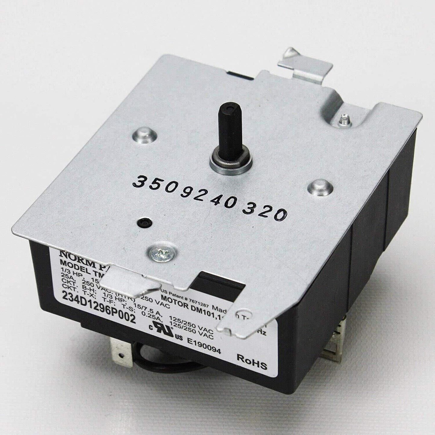 ORIGINAL CONNECTORS- NORM PACIFIC Model TDM14M08 Dryer Timer TDM14M08