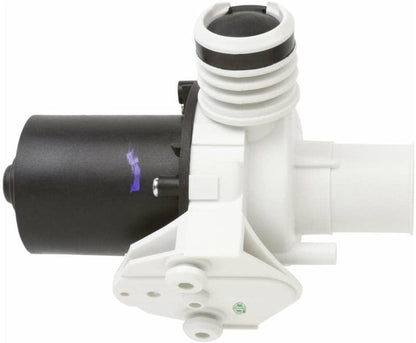 GLOB PRO SOLUTIONS 34001340 1185351 CKD2110 Washer Drain Pump Assembly 6" Length Approx. Replacement for and compatible with Maytag Whirlpool Heavy DUTY