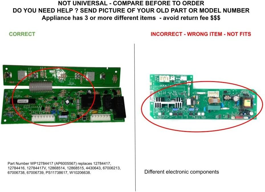 GLOB PRO SOLUTIONS 12784417 CKD5106 Electronic Control Board