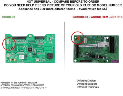 GLOB PRO SOLUTIONS 241973702 2025960 241973706 242115102 242115114 CKD5878 Display Control Board