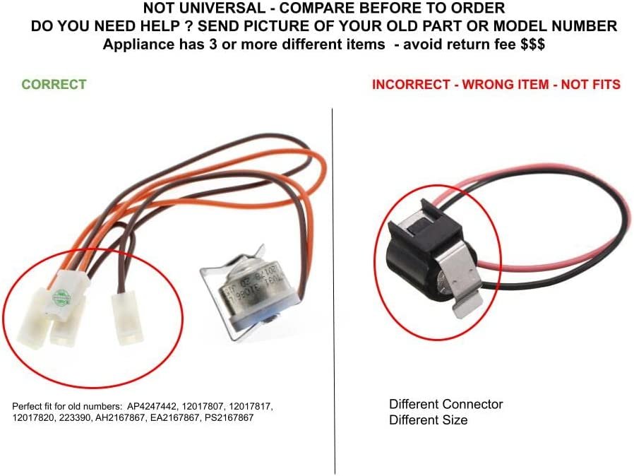 GLOB PRO SOLUTIONS 12017807 12017817 12017820 CKD5605 Kit Thermostat