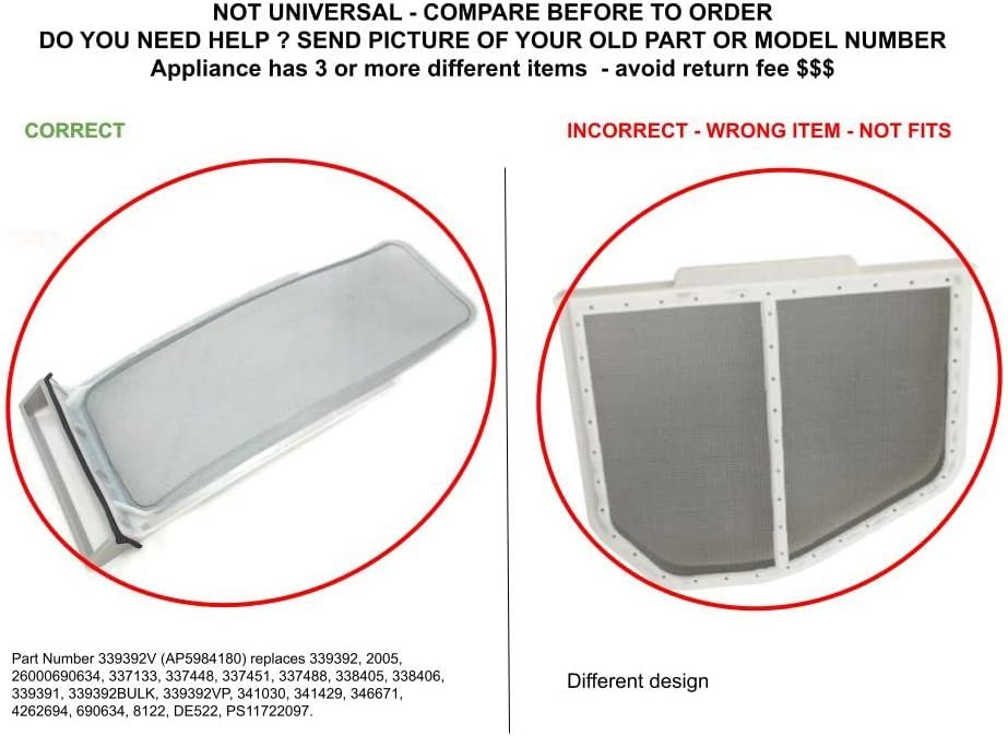 GLOB PRO SOLUTIONS AP5984180 CKD5080 Lint Screen