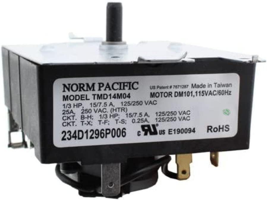 GLOB PRO SOLUTIONS TMD14M04 Dryer Timer