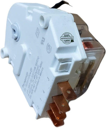 GlobPro 8133 53736 55525 56627 Fridge Defrost Timer Kit 7" ½ length Approx. Replacement for and compatible with Whirlpool KitchenAid Estate Kenmore Heavy DUTY