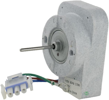 GLOB PRO SOLUTIONS WR60X10138 WR60X10141 WR60X10346 WR60X23584 CKD1886 Refrigerator Evaporator Fan Motor 3" ¼ Length Approx. Replacement for and compatible with GE Hotpoint Americana Heavy DUTY
