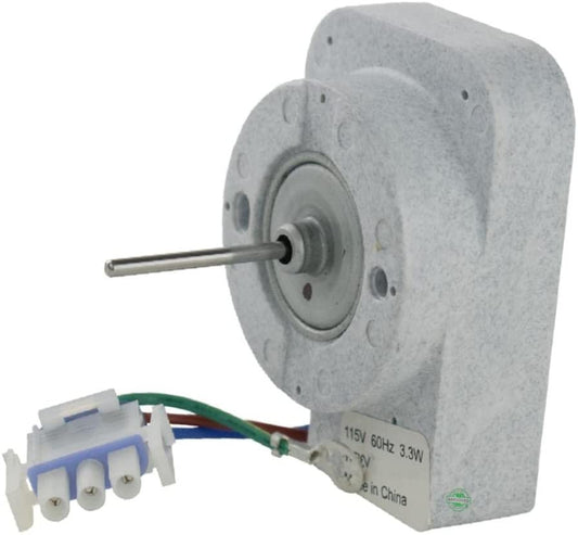 GLOB PRO SOLUTIONS WR60X10138 WR60X10141 WR60X10346 WR60X23584 CKD1886 Refrigerator Evaporator Fan Motor 3" ¼ Length Approx. Replacement for and compatible with GE Hotpoint Americana Heavy DUTY