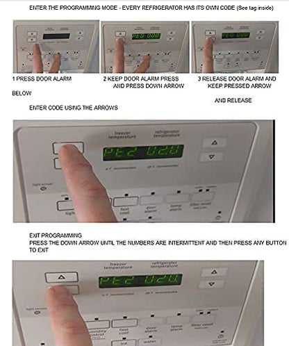 GlobPro W1021358C Fridge Electronic Control Board Replacement for and compatible with Maytag Kenmore Whirlpool KitchenAid Heavy DUTY