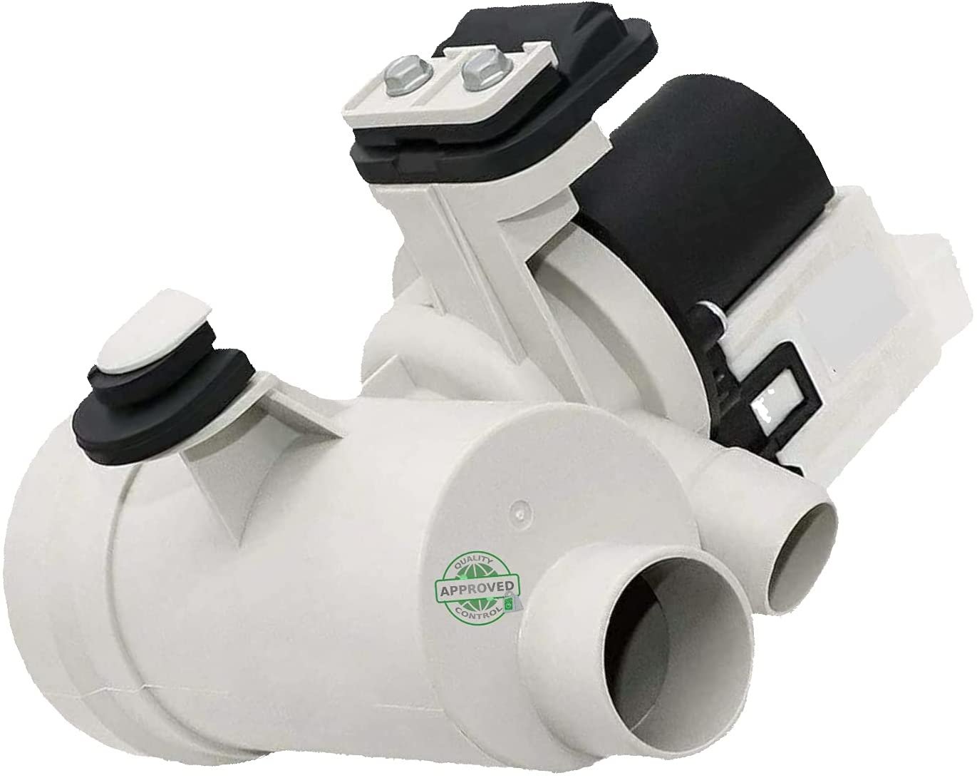 GlobPro WPW10730972 Washer Water Drain Pump Assembly 8" ½ length Approx. Replacement for and compatible with Whirlpool Maytag Kenmore/Sears Amana Heavy DUTY
