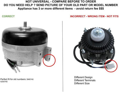 GLOB PRO SOLUTIONS SM0740 CKD6030 Condenser Fan Motor