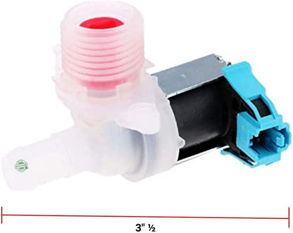GLOB PRO SOLUTIONS AP6017175 PS11750470 EAP11750470 PD00004106 CKD1813 Washer Water Inlet Valve 3" ½ Length Approx. Replacement for and compatible with Whirlpool Maytag Amana Inglis Heavy DUTY