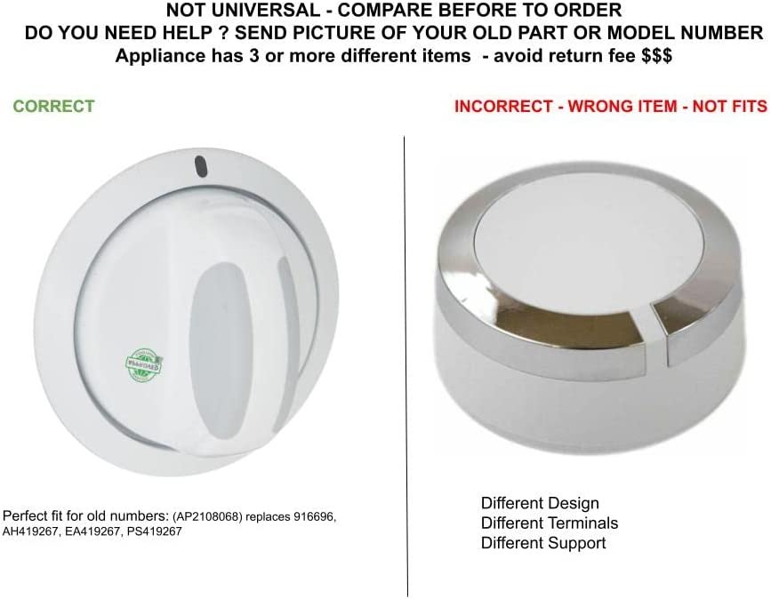 GLOB PRO SOLUTIONS 134043000 CKD3800 Timer Knob