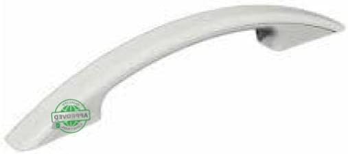 GLOB PRO SOLUTIONS 4393777 CKD4697 Door Handle (White)