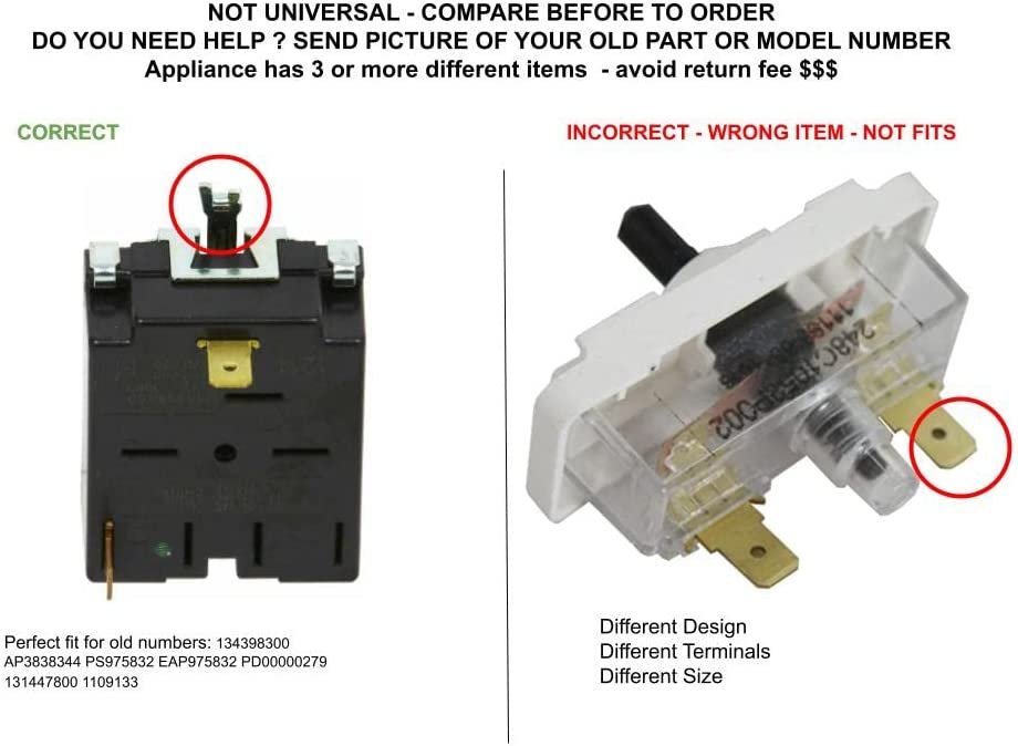 GLOB PRO SOLUTIONS 131447800 1109133 CKD6049 Start Switch