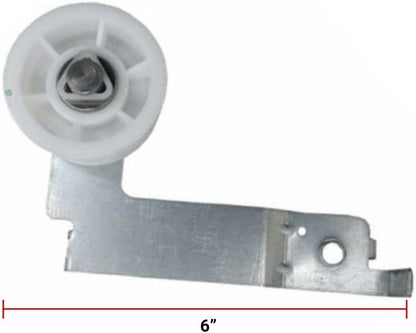 GLOB PRO SOLUTIONS 35001098 35001098 35001276 35001276 CKD2421 Dryer Idler Wheel Assembly 6" Length Approx. Replacement for and compatible with Maytag Samsung Amana Heavy DUTY
