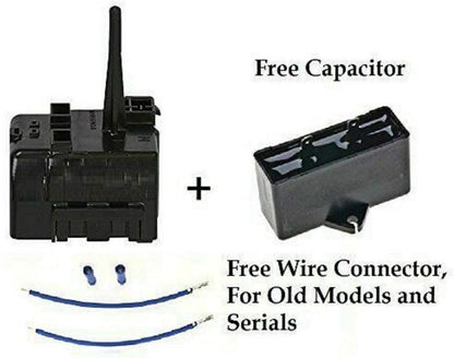 Global Solutions 3ARR5585F1E Start Capacitor Wl for Whirlpool Refrigerator