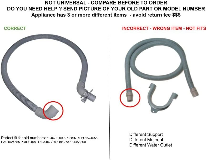 GLOB PRO SOLUTIONS AP3889789 PS1524555 EAP1524555 PD00045891 CKD4626 Hose
