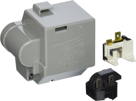 GLOB PRO SOLUTIONS 5304410951 Refrigerator Relay & Overload Kit Replacement for and Compatible with Frigidaire Kenmore/Sears Heavy Duty
