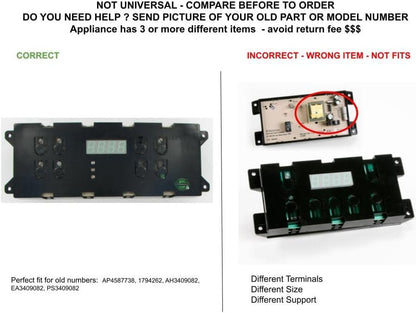 GLOB PRO SOLUTIONS 316557116 CKD2893 Oven Control Board Compatible with Kenmore, ,