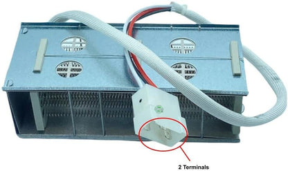 GLOB PRO SOLUTIONS 1067839 CKD2090 Dryer Heater 7" ½ Length Approx. Replacement for and compatible with Maytag Heavy DUTY