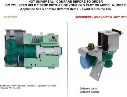 GLOB PRO SOLUTIONS AP6018224 PS11751526 EAP11751526 CKD7040 Water Inlet Valve