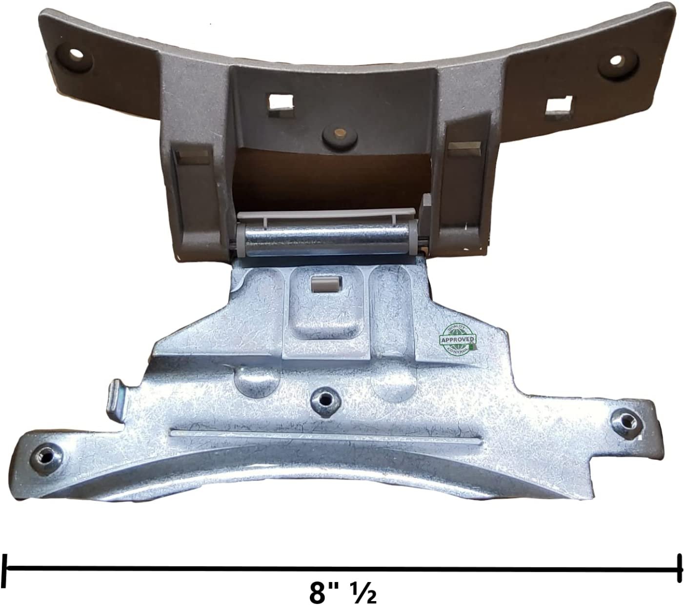8181843 Washer Hinge Door 8" ½ length Approx. Replacement for and compatible with Whirlpool Maytag KitchenAid Heavy DUTY