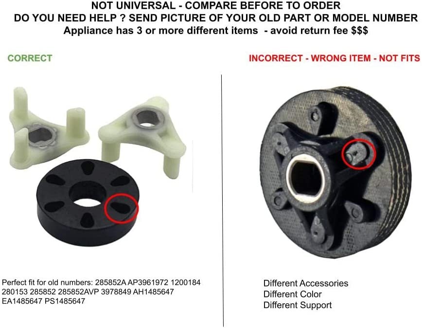GLOB PRO SOLUTIONS 280153 1200184 285852 285852AVP 3978849 CKD4408 Motor Coupling