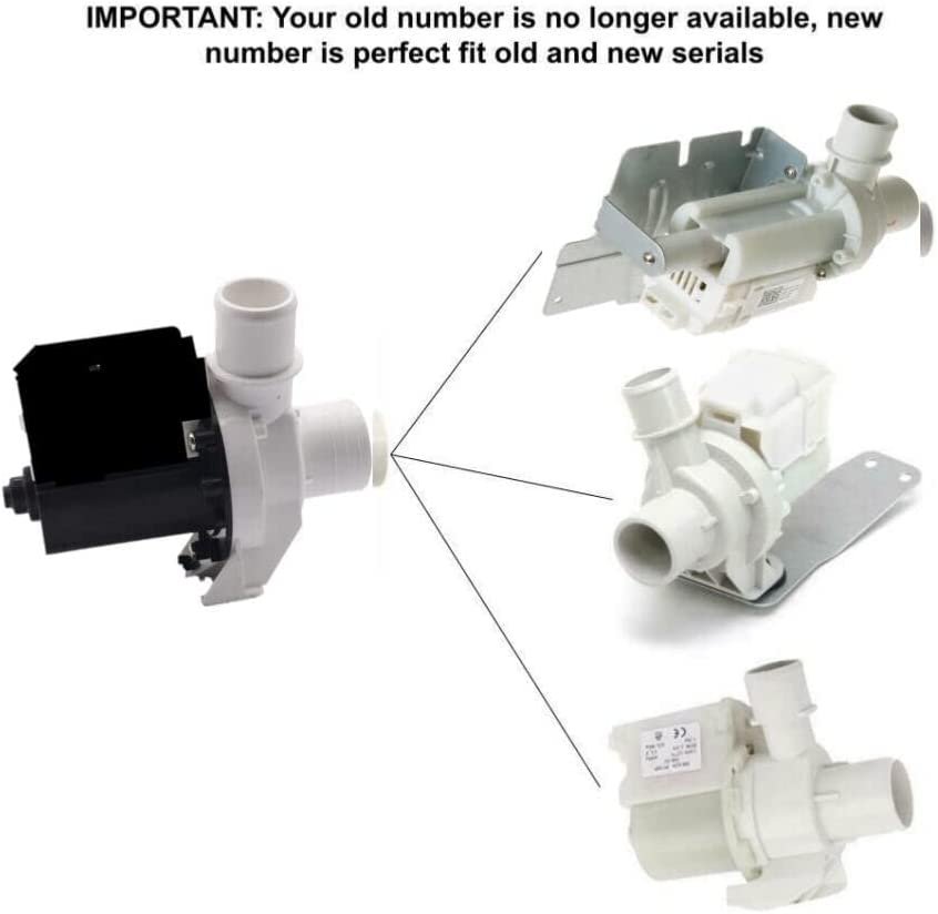 GLOB PRO SOLUTIONS AP5793823 PS8757171 EAP8757171 PD00038769 CKD6194 Drain Pump