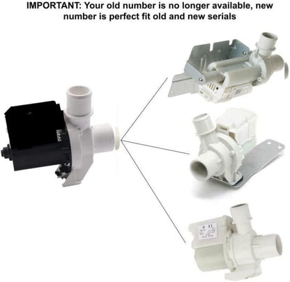 GLOB PRO SOLUTIONS AP5793823 PS8757171 EAP8757171 PD00038769 CKD6194 Drain Pump
