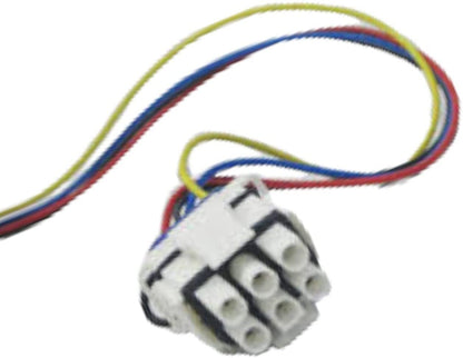 GlobPro 239D1412P006 V80E14MS2A3-57A611 8817V W1 Fridge Evaporator Fan Motor 3" ½ length Approx. Replacement for and compatible with GE Heavy DUTY