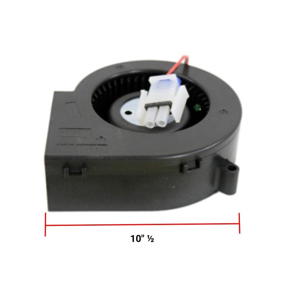 GLOB PRO SOLUTIONS WR60X10330 CKD2712 Refrigerator Blower Fan Duct 4" Length Approx. Replacement for and Compatible with General Electric Heavy Duty