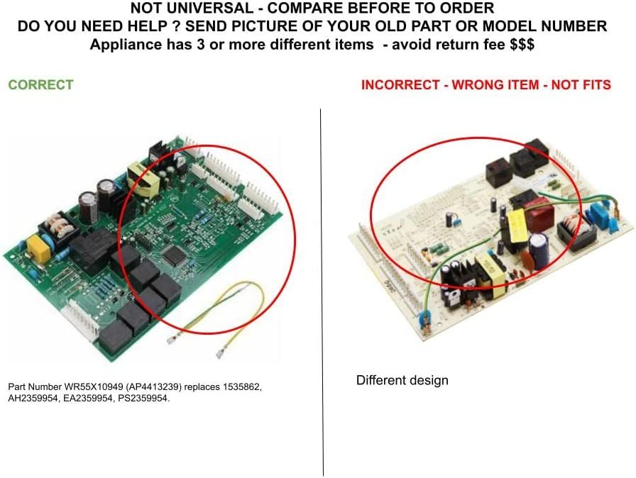 GLOB PRO SOLUTIONS 1535862 CKD4878 Main Control Board