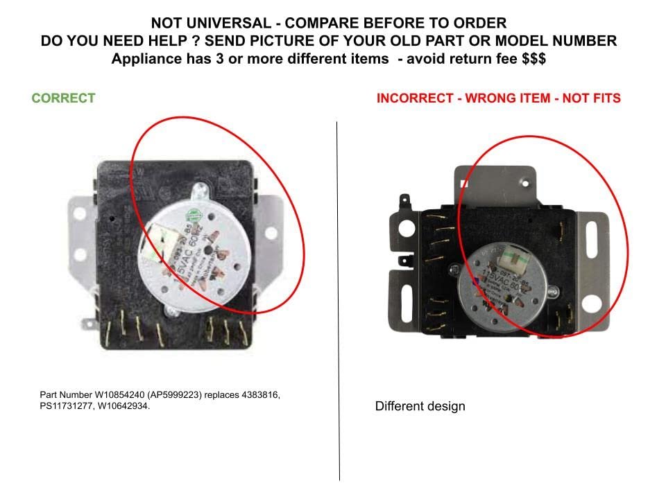 GLOB PRO SOLUTIONS W10854240 CKD5689 Timer