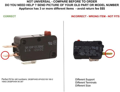 GLOB PRO SOLUTIONS 168-2 16802 28QBP0494 80-387 CKD4751 Switch