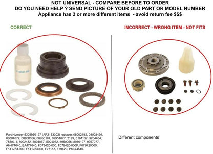 GLOB PRO SOLUTIONS 2199 CKD5221 Tub Seal Kit