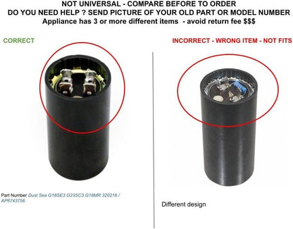 GLOB PRO SOLUTIONS AP6743756 CKD5386 Capacitor 216-259 MFD