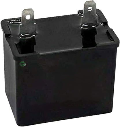 GlobPro 945508 999532 1100804 1114291 3281880 Fridge Run Capacitor 2 terminals 1" ½ length Approx. Replacement for and compatible with Whirlpool Roper KitchenAid Maytag Heavy DUTY