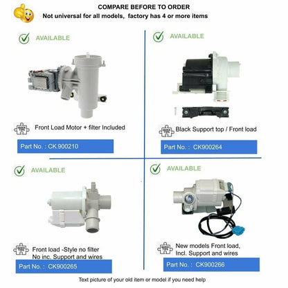 2-3 days Delivery- WH23X10030 Fits Kenmore Washer Drain Pump WH23X10030