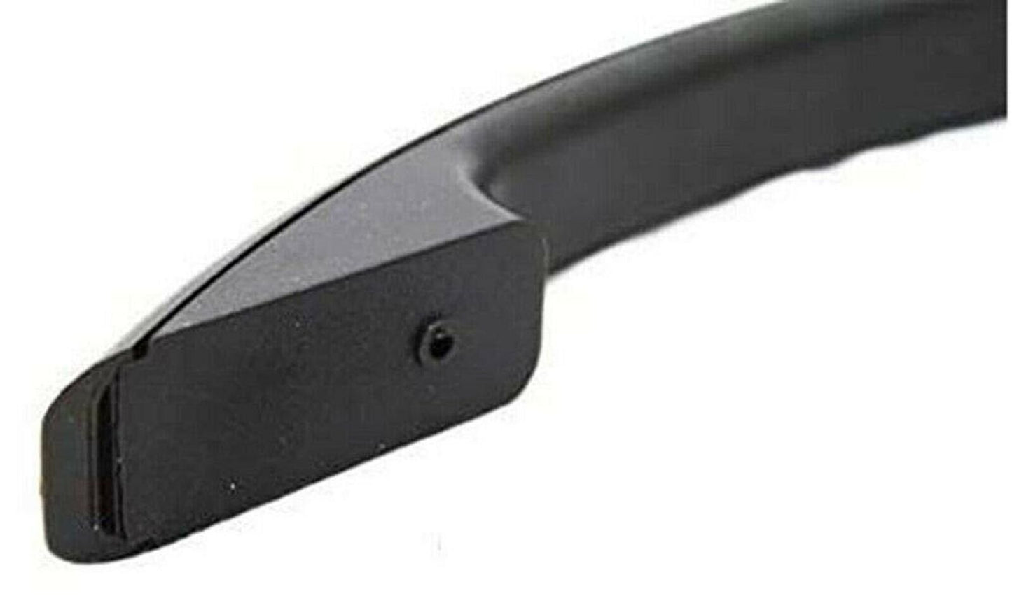 ReplacementParts - Microwave Door Handle Length: 10.5" (Holes: 6-7/8") Black ...