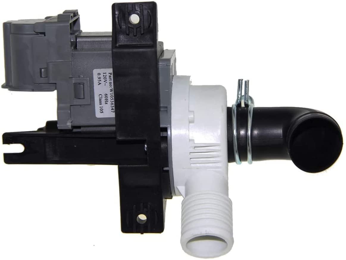 E-DrUS AP5650269 PS5136124 EAP5136124 PD00002441 Washer Drain Pump Motor ONLY compatible with WhirlpoolMaytagKenmore / Sears Heavy DUTY