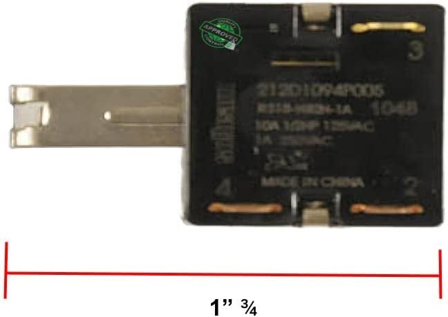 GLOB PRO SOLUTIONS WE4M315 1811221 WE4M326 WE4M402 CKD2629 Dryer Rotary Start Switch 1" ¾ Length Approx. Replacement for and compatible with General Electric Hotpoint Heavy DUTY