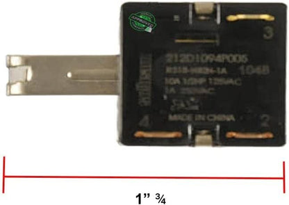 GLOB PRO SOLUTIONS WE4M315 1811221 WE4M326 WE4M402 CKD2629 Dryer Rotary Start Switch 1" ¾ Length Approx. Replacement for and compatible with General Electric Hotpoint Heavy DUTY