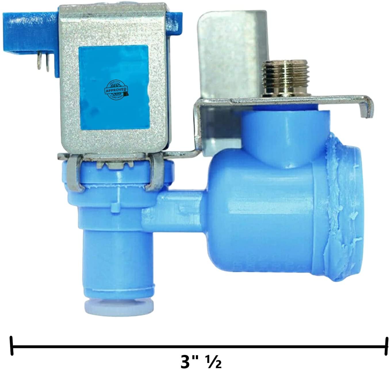 GlobPro 5220JA2009D Fridge Water Inlet Valve 3" ½ length Approx. Replacement for and compatible with LG Kenmore Heavy DUTY