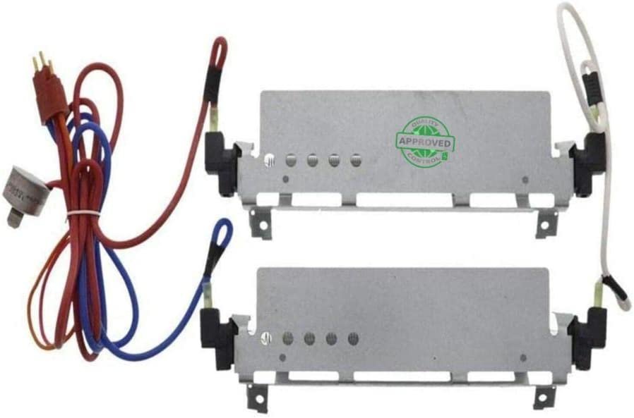 GLOB PRO SOLUTIONS WR51X0342 1972 WR51X0371 WR51X0442 WR51X0463 CKD2924 Defrost Heater Kit compatible with GE, Hotpoint, Kenmore