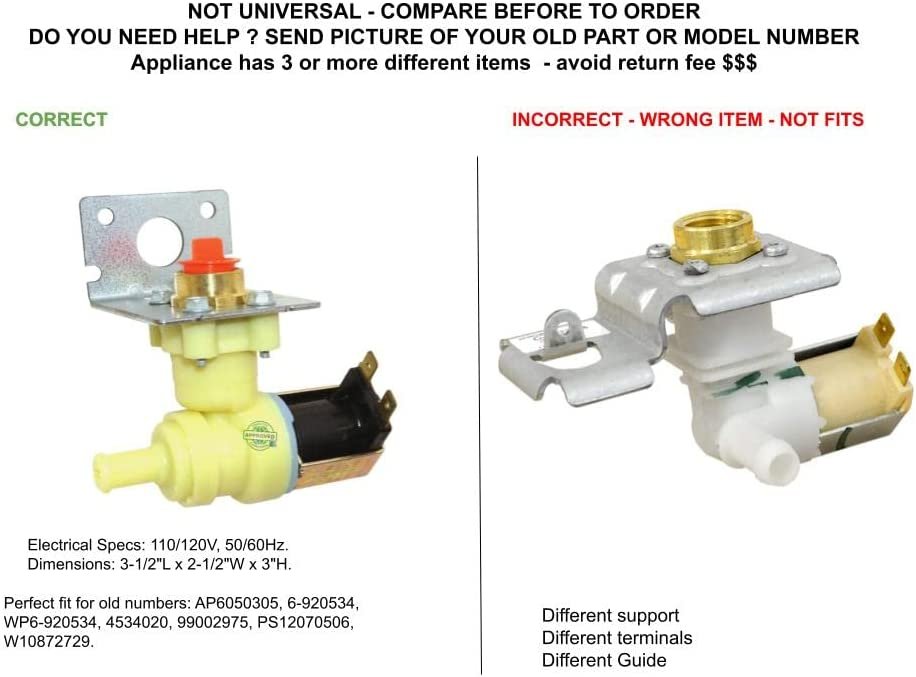 GLOB PRO SOLUTIONS G1001-B2028 4534020 6918249 6920534 99002975 CKD4765 Valve-Inlt
