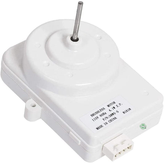 GLOB PRO SOLUTIONS AP6006075 PS11739140 EAP11739140 PD00002933 CKD1914 Refrigerator Condenser Fan Motor 4 Terminals 4" ¼ Length Approx. Replacement for and compatible with Whirlpool Heavy DUTY