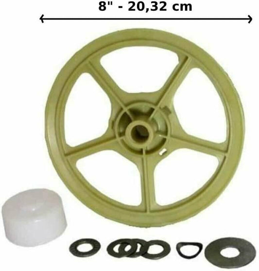 GLOB PRO SOLUTIONS 35-6149 Compatible With Maytag Washer Transmission Pulley kit 820 RPM 35-6149 Replacement for and compatible with Heavy DUTY
