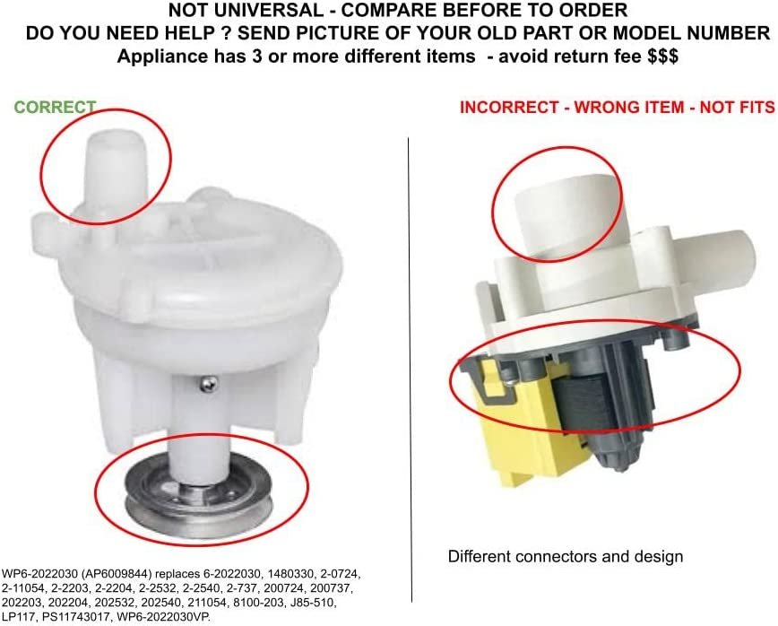 GLOB PRO SOLUTIONS -429493 1480330 2-11054 110701 111066 CKD3931 Drain Pump