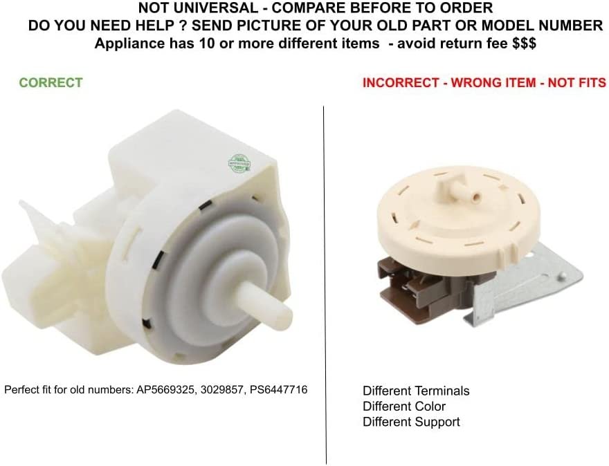GLOB PRO SOLUTIONS WH12X10548 CKD2737 Pressure Sensor compatible with GE,