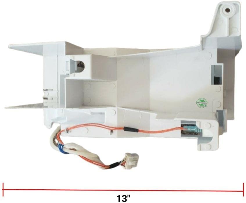 GLOB PRO SOLUTIONS AP5973357 PS11706461 EAP11706461 PD00067379 CKD1960 Refrigerator Ice Maker Assembly 13" Lentgh Approx. Replacement for and compatible with Kenmore Heavy DUTY